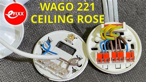 replace ceiling rose with connectors